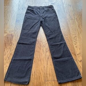 True Vintage 70s Wrangler Flared bell bottom brown corduroy pants 32W x …
